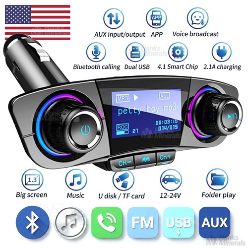 Bluetooth car transmitter - bluetooth, fm