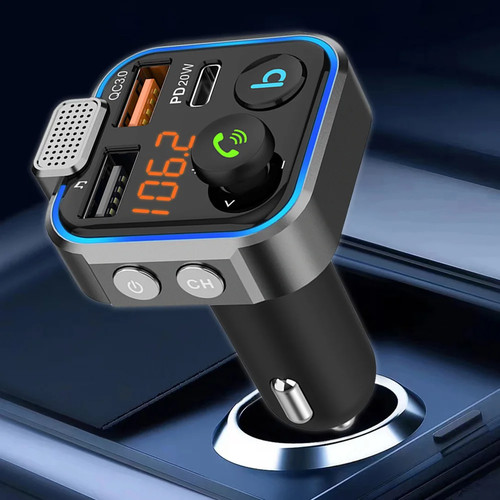 Bluetooth car wireless fm - 5.0,