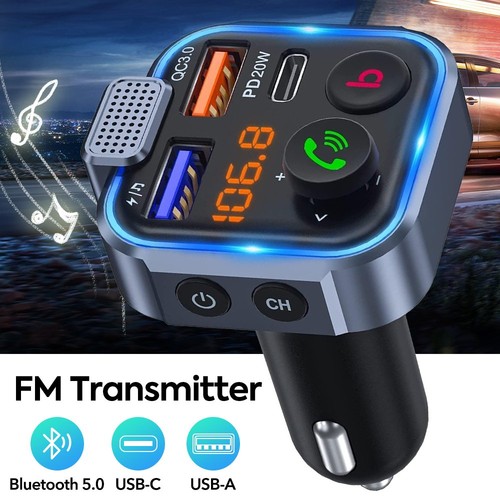 Bluetooth car wireless fm - bluetooth, 5.0