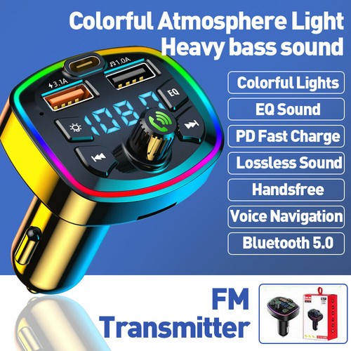 Bluetooth car wireless fm - car,