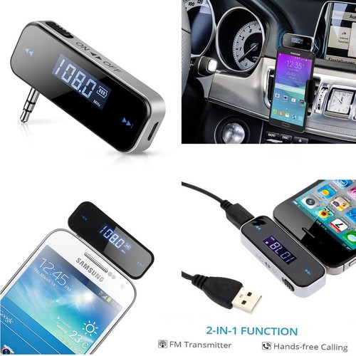 5mm car fm transmitter - in-car,